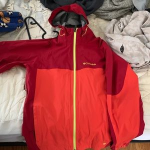 Columbia all weather resistant zip up jacket